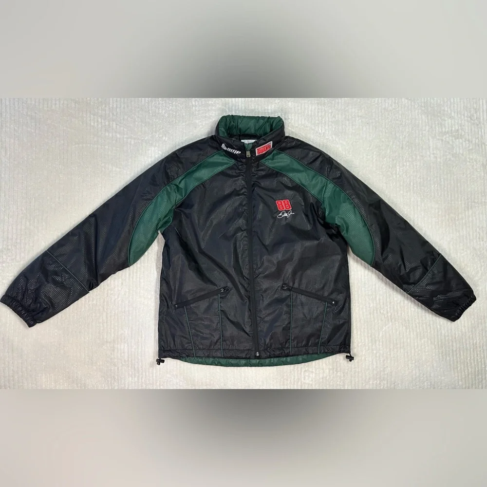 Chase NASCAR Dale Earnhardt #88 Amp/National Guard Full Zip Jacket Size Large